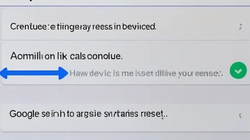 Come risolvere il problema di accesso dopo il reset del dispositivo e l’accesso a un account